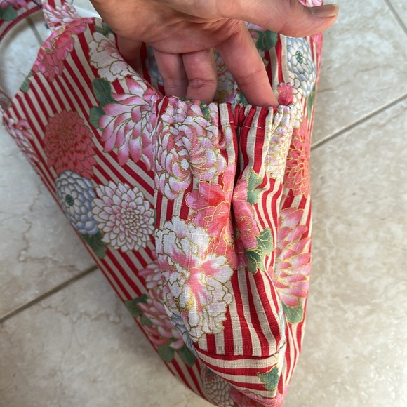 Handmade Japanese Mini Tote - Picture 3 of 8